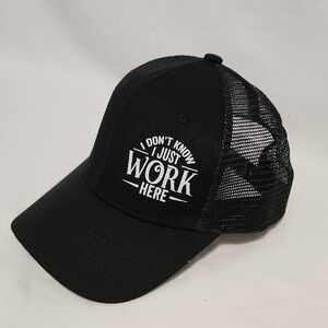 Trucker Mesh Hat "I Don't Know"